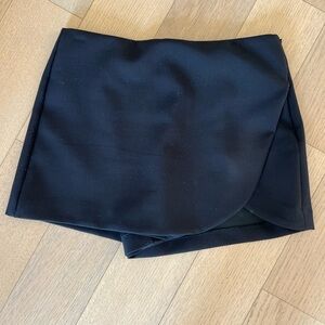 Zara Black Skirt Skort
